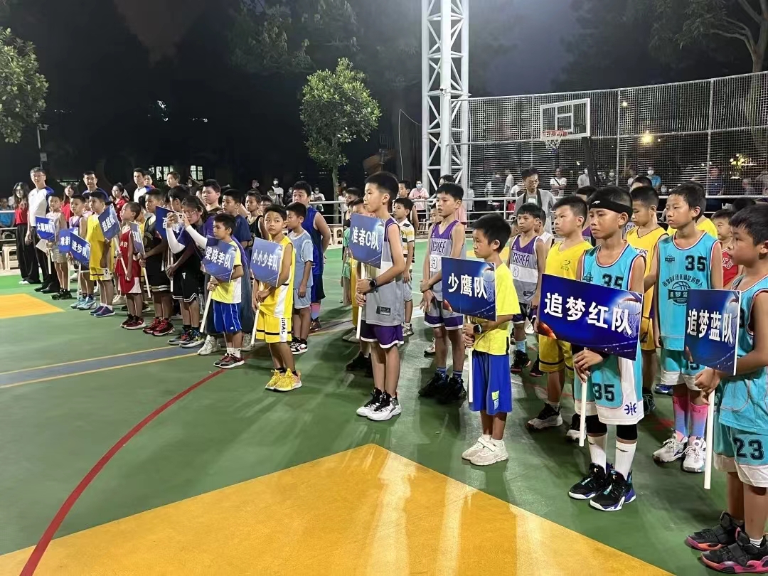 2022斗门区首届少儿篮球赛