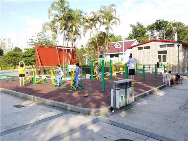 塘厦镇振兴围社区丙烯酸运动地面工程